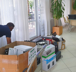 E-Waste Collection at Taylor Smith House