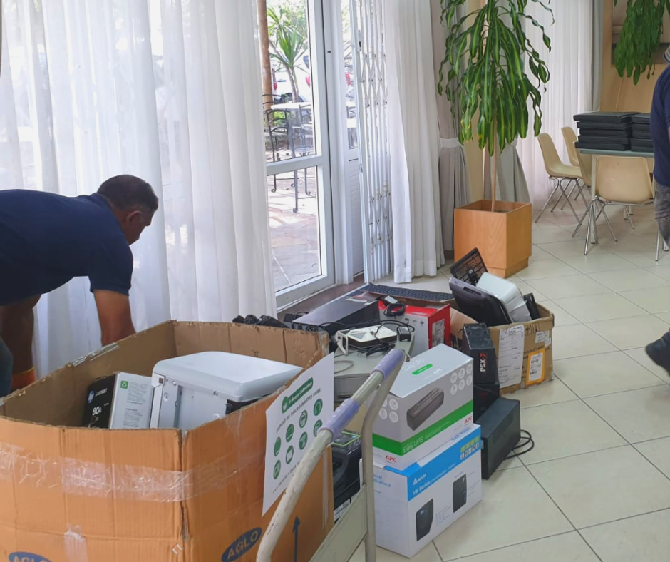 E-Waste Collection at Taylor Smith House